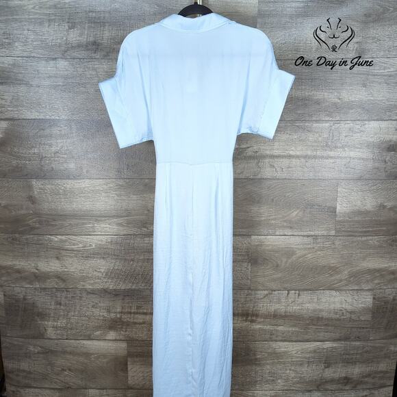 Steve Madden Short Sleeve Button Front Tori Dress Size 4 - Picture 2 of 7